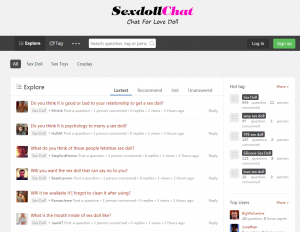 sex doll chat